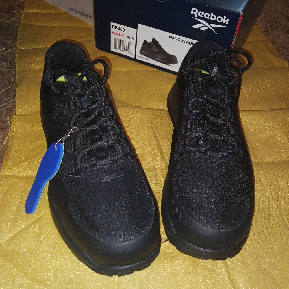 Reebok Nano X1 Adventure Work Men's Black Shoes